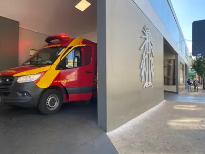 A vítima foi encaminhada ao Hospital em estado grave.