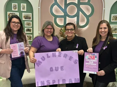 Agosto Lilás reforça a luta pelo fim da violência contra a mulher