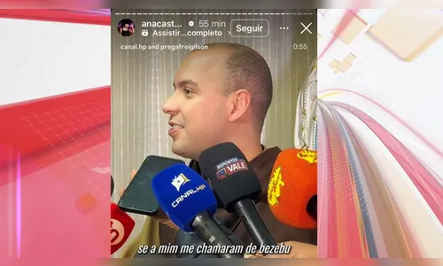 Ana Castela compartilha fala de Frei Gilson em Apucarana