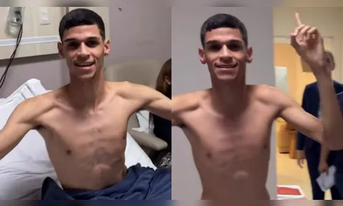 Luva de Pedreiro celebra alta hospitalar após internação