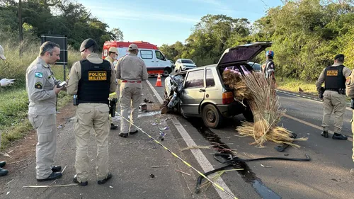 Motorista morre em grave acidente na PR-466, em Jardim Alegre
