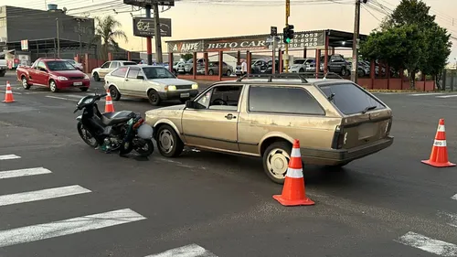 O acidente causou congestionamento