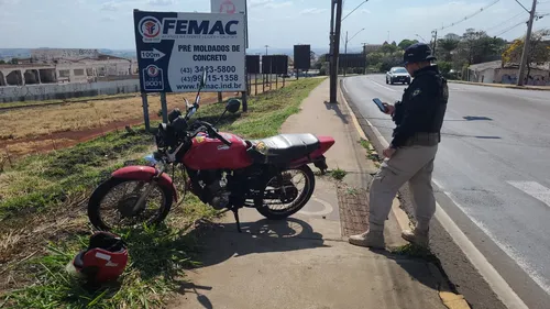 O trânsito não foi afetado e seguiu normalmente