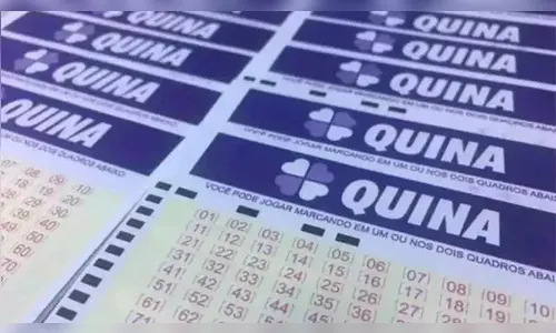 Veja o resultado da Quina concurso 6841 desta quarta-feira (01)