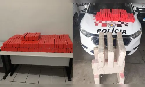 Trio de Apucarana é preso com 148 kg de maconha no interior de SP