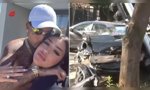 Bia Miranda e Gato Preto sofrem acidente em São Paulo