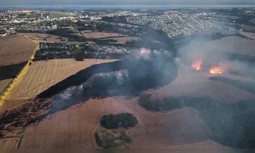 Incêndio na Colônia dos Novos Produtores mobiliza bombeiros