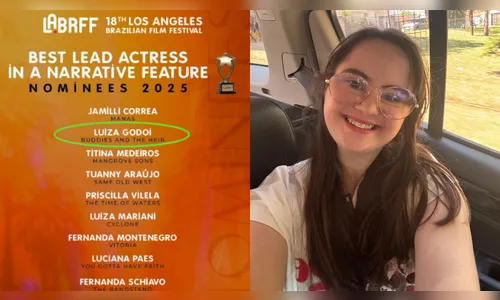 Apucaranense Luiza Godoi disputa como melhor atriz em festival nos EUA