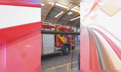 Princípio de incêndio atinge box do Terminal Urbano de Apucarana
