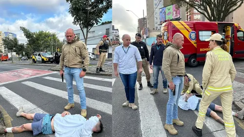Coronel prendeu rapaz com mandado aberto em Curitiba