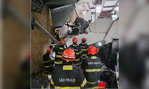 Restaurante ligado ao chef Fogaça desaba e deixa um morto e 6 feridos