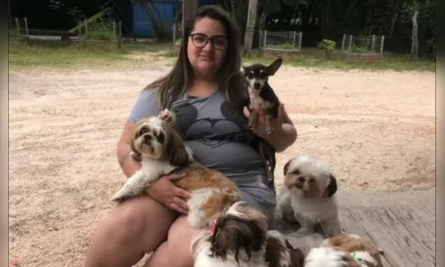 Família viaja com 14 animais dentro de carro do RS a Goiás