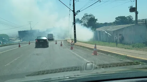 Incêndio registrado no início da tarde em Apucarana