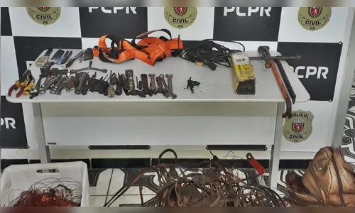Polícia prende suspeita de furto de transformadores em Faxinal