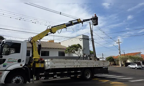 Jandaia prepara substituição da iluminação de led