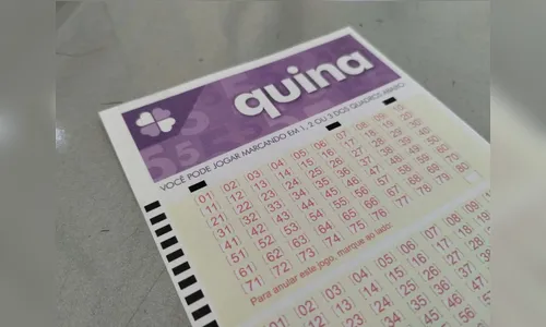 Quina acumula e aposta pode render bolada de R$ 21 milhões
