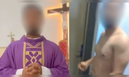 Padre é flagrado com mulher noiva de fiel dentro de casa paroquial