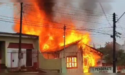 Homem é preso suspeito de incendiar pensionato para tentar matar ex no PR