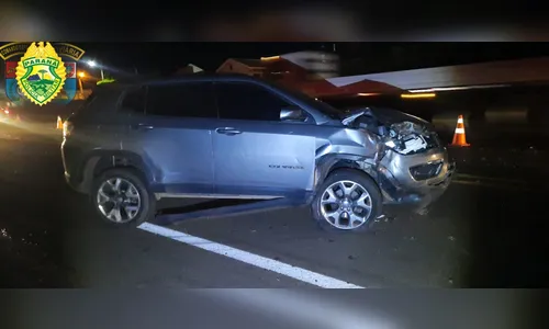 Passageira fica ferida após acidente na PR-444 em Mandaguari
