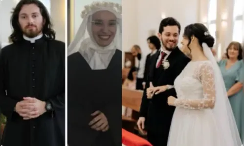 Freira e seminarista deixam vida religiosa e se casam em SC