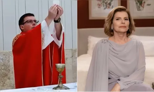 Padre dá “bronca” em fiéis por pedidos de oração para Odete Roitman
