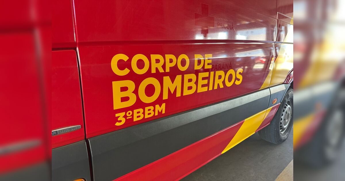 Ciclista de 67 anos fica ferido após acidente em Apucarana