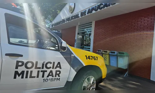 Homem é preso após agredir bombeiros e PMs durante combate a incêndio em Apucarana
