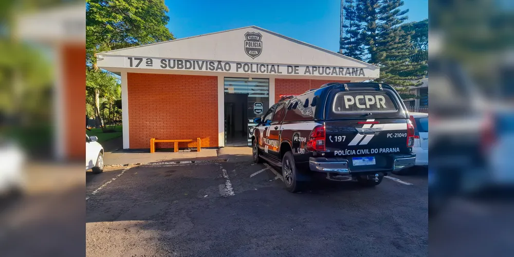 Investigação é conduzida pela 17ª Subdivisão Policial de Apucarana