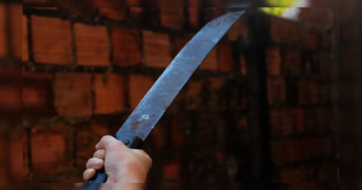 Briga com facão termina com três feridos após recusa de proposta íntima