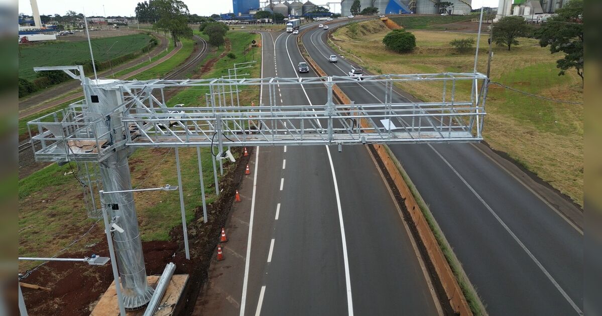 ANTT autoriza cobrança de pedágio eletrônico em Arapongas e mais três cidades do PR; veja valores