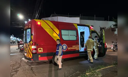 Colisão entre duas motos mobiliza resgate em Apucarana