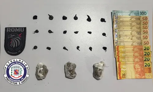 Guarda Municipal apreende adolescente por tráfico no Residencial Araucárias