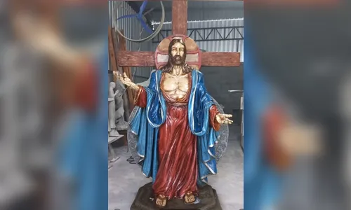 Borrazópolis terá procissão com imagem de Jesus de uma tonelada
