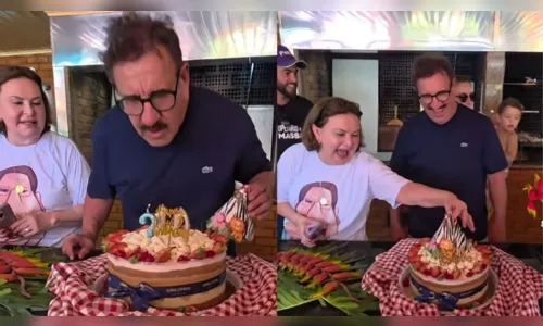 Ratinho celebra 70 anos em momento especial com a família; veja
