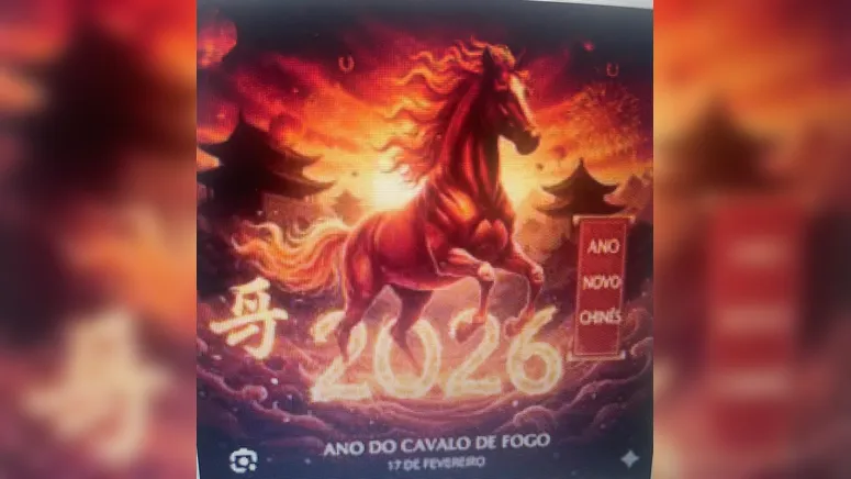Ano Novo Chinês, o Ano do Cavalo de Fogo