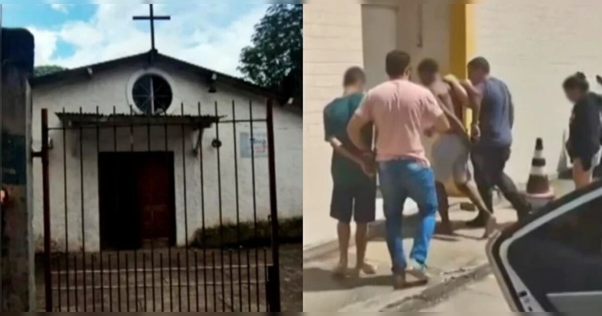 Traficantes instalam biqueira em igreja, fazem sexo no altar e vão presos