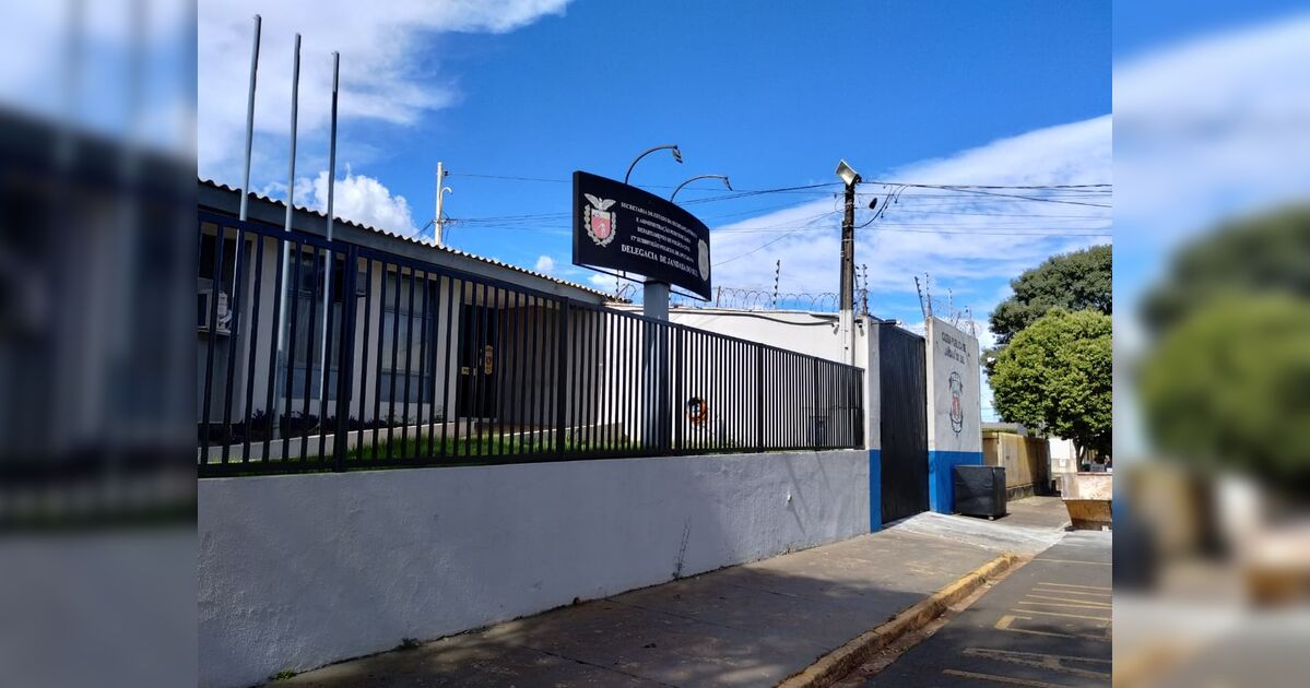 Homem invade casa, agride morador com tijolo e causa danos em delegacia