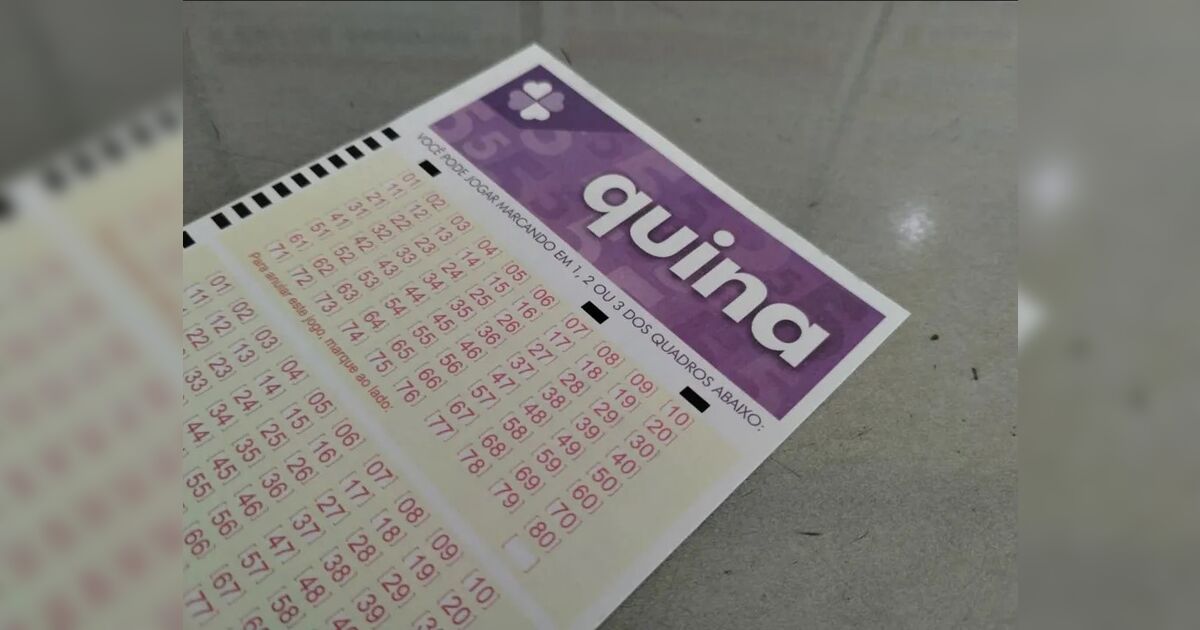 Veja o resultado da Quina concurso 6986 desta quinta-feira (26)
