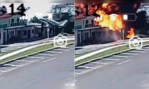 Avião de pequeno porte cai sobre restaurante no RS e deixa quatro mortos