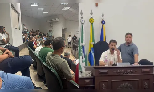 Sessão da Câmara de Arapongas tem confusão e plenário esvaziado