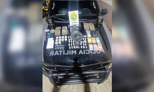 Rotam prende homem e apreende mais de 4 kg de drogas em Califórnia