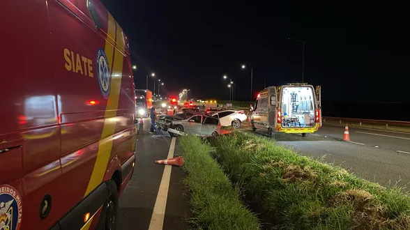 Fim de semana de acidentes termina com dois mortos e seis feridos em Apucarana