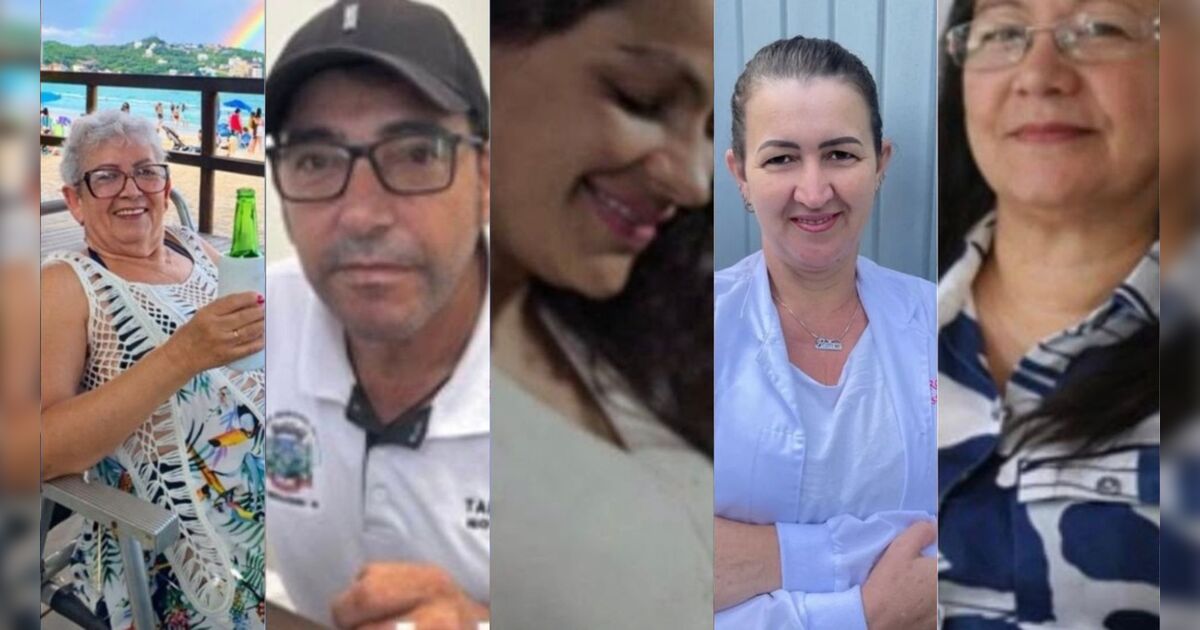 Quem eram as cinco vítimas de acidente com carro da Saúde de Santa Catarina