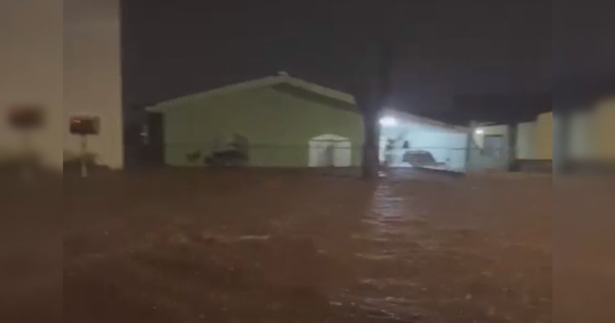 Temporal provoca alagamentos em várias regiões de Apucarana; veja vídeos