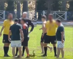 Árbitro é espancado por pais e jogadores após partida de futebol sub-14 no interior de SP