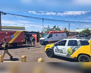 Homem é socorrido após ser esfaqueado no Jardim Ponta Grossa