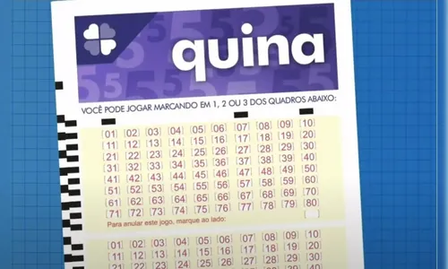 Veja o resultado do sorteio da Quina concurso 7012 desta terça-feira (28)