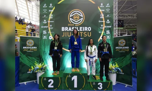 Pódio histórico: apucaranense conquista primeiro destaque feminino no Brasileiro de Jiu-Jítsu