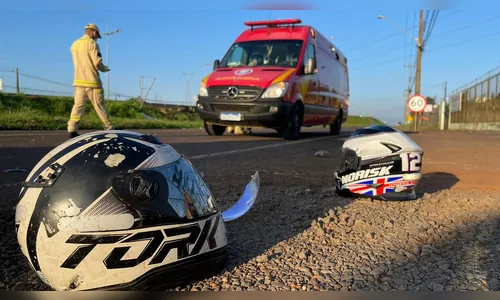 Bombeiros atendem a mais de um acidente de moto por dia em Apucarana