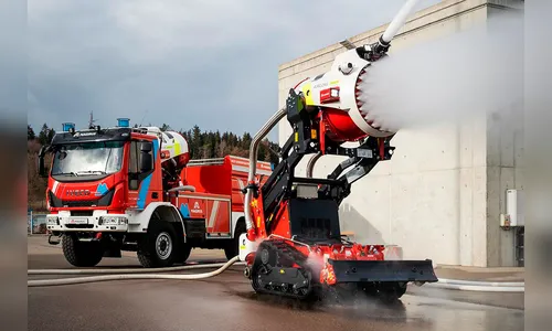 Como é o robô que o governo do Paraná quer comprar para combater incêndio